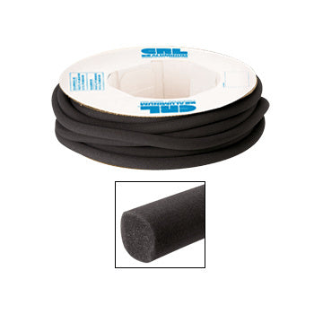 Crl Black 1-1/2" Open Cell Backer Rod - 100' Roll - Item # B0CBR112C