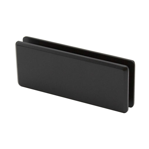 FHC Beveled 180 Degree Glass to Glass Clamp - Matte Black - Item # CBU180MB
