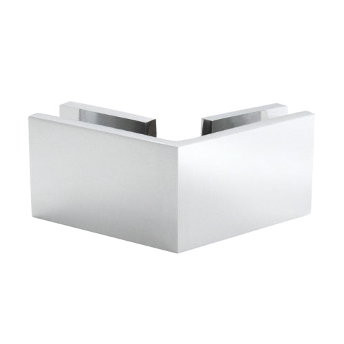 FHC Square 135 Degree Clamp Glass-to-Glass - Polished Chrome - Item # CSU135CH