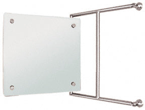 CRL Chrome 15" x 15" Frameless Pivot Mirror - Item # FPM1515CH