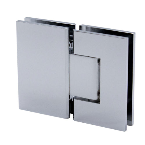 FHC Glendale Series 180 Degree Glass to Glass Hinge - Polished Chrome - Item # GLEN180CH