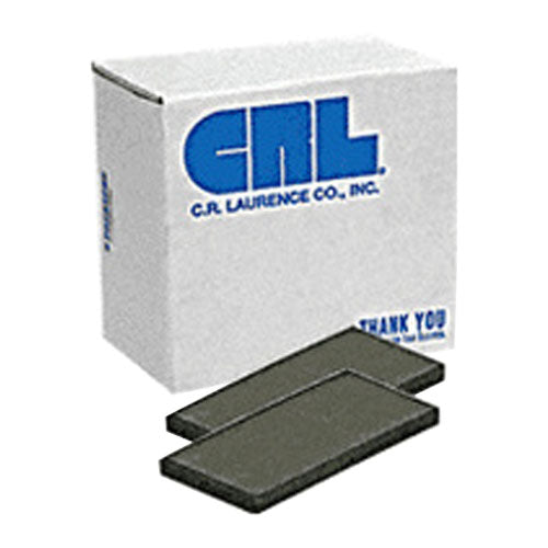 Crl 1/4" x 1-1/8" x 4" Neoprene Setting Blocks - 80 Durometer - 100 pack - Item # SB592