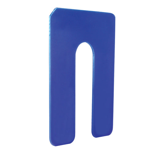 Crl 4" Jumbo 1/16" x 4" Size Plastic Horseshoe Shims - 100 pack - Item # PHS36