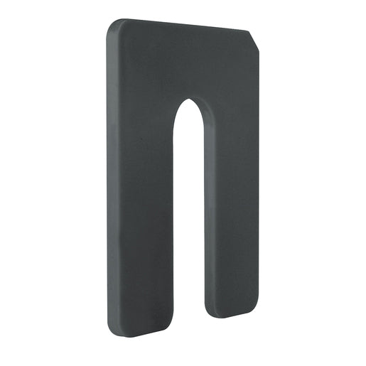 Crl 4" Jumbo 1/4" x 4" Size Plastic Horseshoe Shims - 100 pack - Item # PHS34