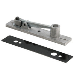 CRL Jackson® Center-Hung Top Door Walking Beam Pivot With Dark Bronze Cover Plate - Item # 213K313