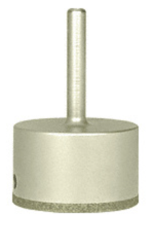 Crl 2" Standard Plated Diamond Drill - Item # EDD2