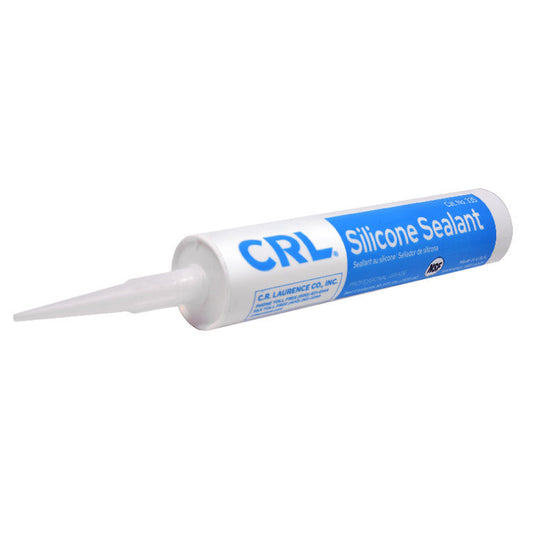 Crl 33s Silicone Sealant - 10 oz. Cartridge - Translucent White - Item # 33STW