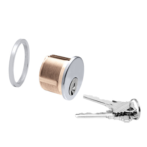 CRL Satin Anodized Mortise Keyed Alike Cylinder - Item # DRA10SA