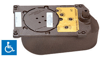 Rixson® Model PH28 8.5 Lb. Center-Hung 90 Degree Selective Hold Open Floor Mounted Closer Body Only - Left Hand - Item # PH2890SH0LH85