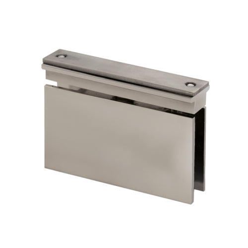 FHC Cambria Square Adjustable Header Top Pivot Hinge - Brushed Nickel - Item # CAM06BN