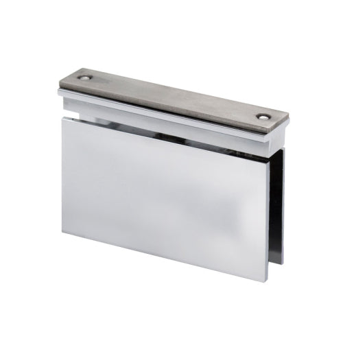 FHC Cambria Square Adjustable Header Top Pivot Hinge - Polished Chrome - Item # CAM06CH
