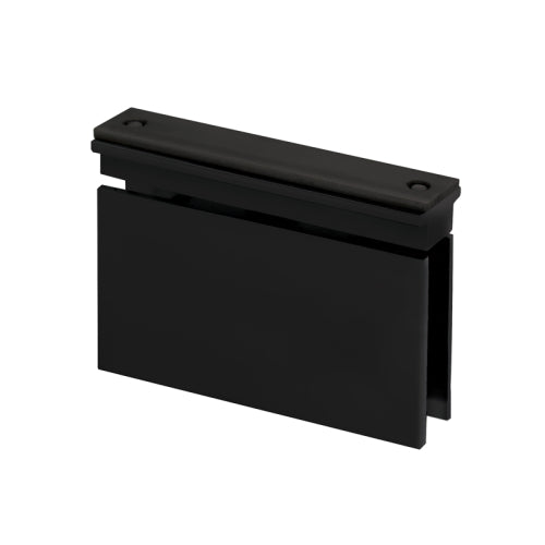 FHC Cambria Square Adjustable Header Top Pivot Hinge - Matte Black - Item # CAM06MB
