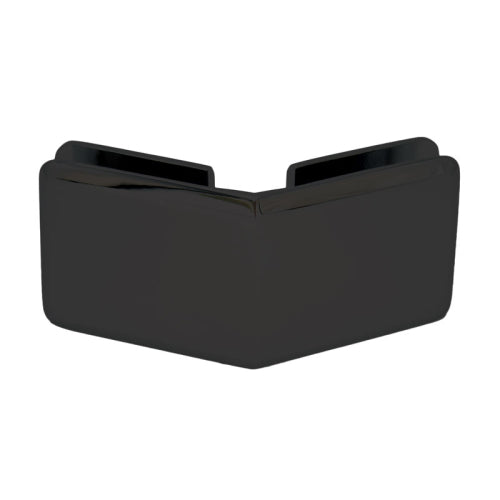 FHC Beveled 135 Degree Glass-To-Glass Clamp - Oil Rubbed Bronze - Item # CBU1350RB