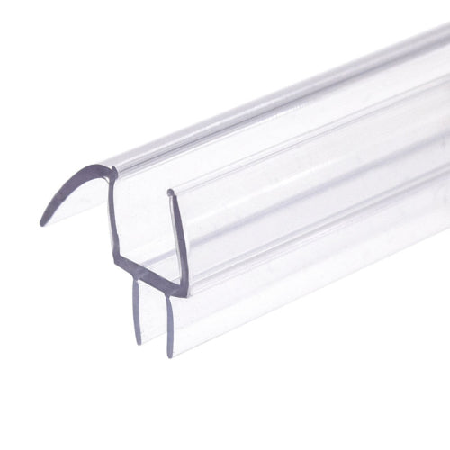FHC Clear Bottom Wipe Drip Rail for 1/4" Glass - CBW14
