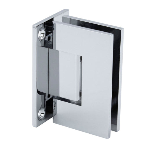 FHC Glendale Series Wall Mount Hinge - Full Back Plate - Polished Chrome - Item # GLENF1CH
