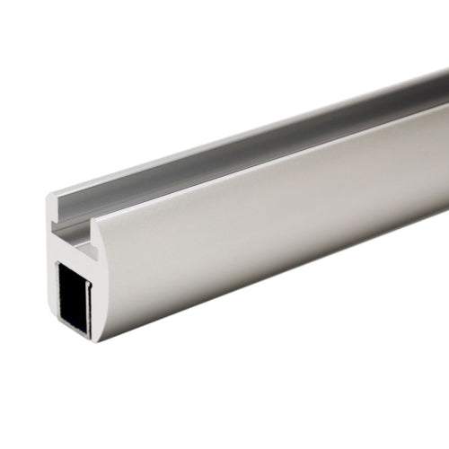 FHC Premium Header Kit for 3/8" and 1/2" Glass Polished Nickel - PHK95PN