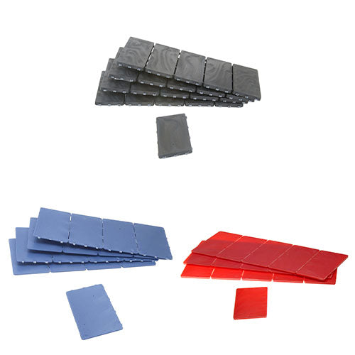 Crl Plastic Bearing Shimstrips Assortment - Includes 1/16"(PBS06),1/8"(PBS08),1/4"(PBS04) - 300ct. (100 ea. Size)